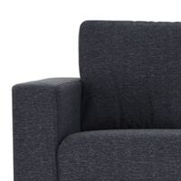 Toronto 2-istuttava sohva musta Hygge 99, jalka tammi