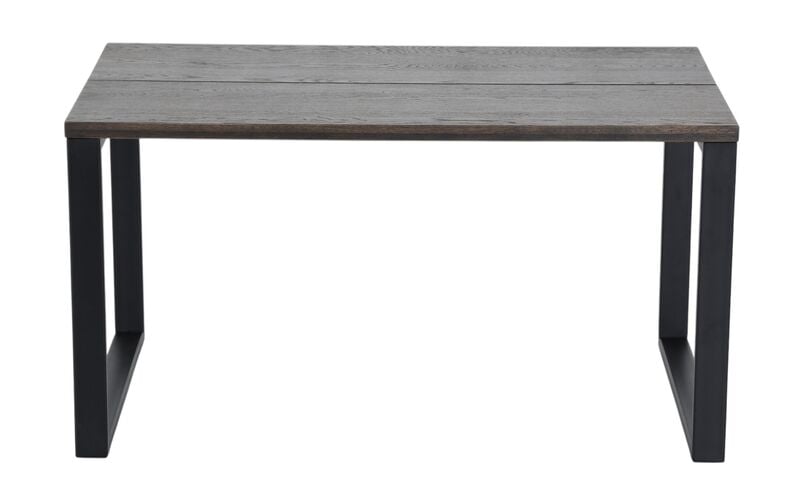 Manner tammi lankkupöytä 140x90 cm savutammi/musta