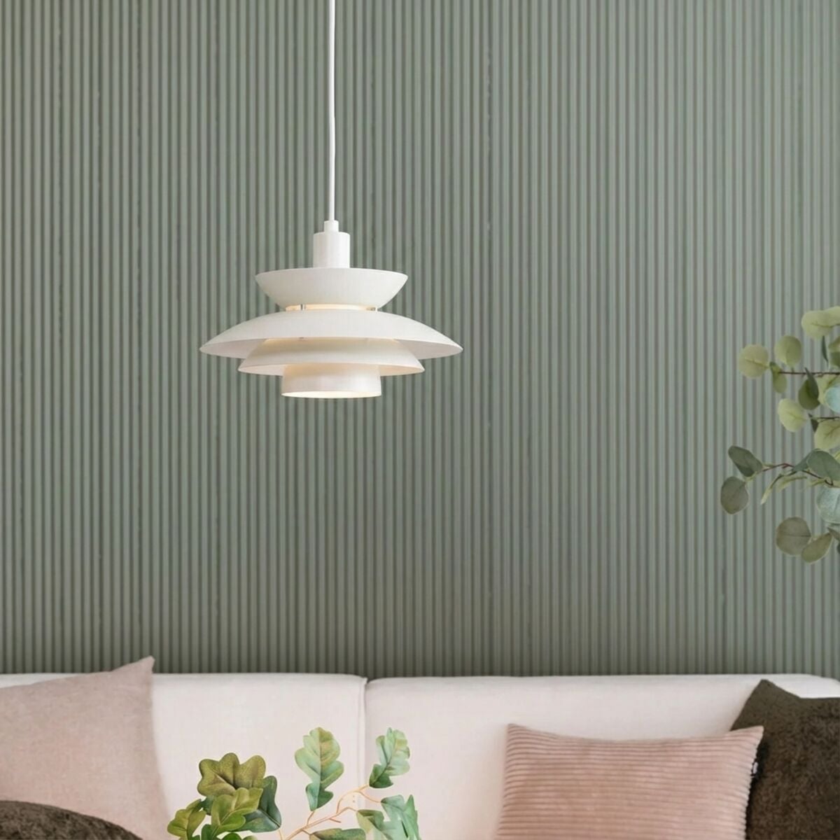 Kastanja riippuvalaisin beige