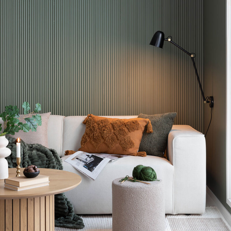 Kaisla seinävalaisin mattamusta