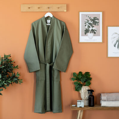 Tokio kylpytakki S/M oliivin vihreä