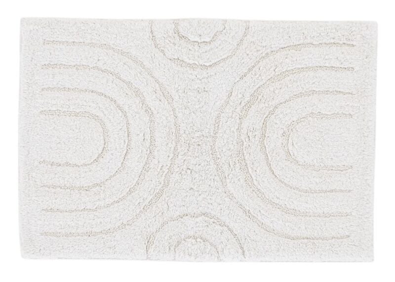 Kaari kylpyhuonematto 60x90 cm valkoinen