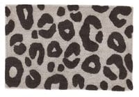 Leopardi kylpyhuonematto 60x90 cm hiekka/ruskea