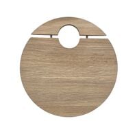 Liinu tammi sänkyyn kiinnitettävä yöpöytä lakattu tammi