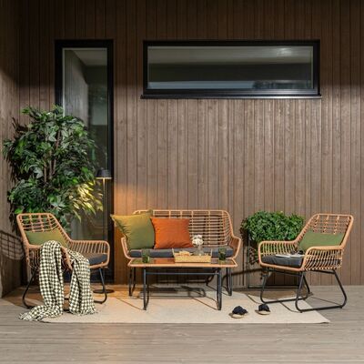 Stockton sohvaryhmä luonnonväri/musta