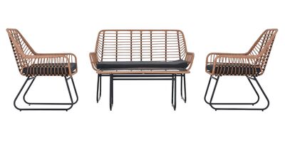 Stockton sohvaryhmä luonnonväri/musta