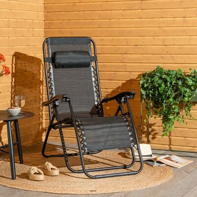 Texas aurinkotuoli musta