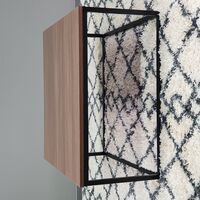 Nevada sohvapöytä 75x75 cm ruskea