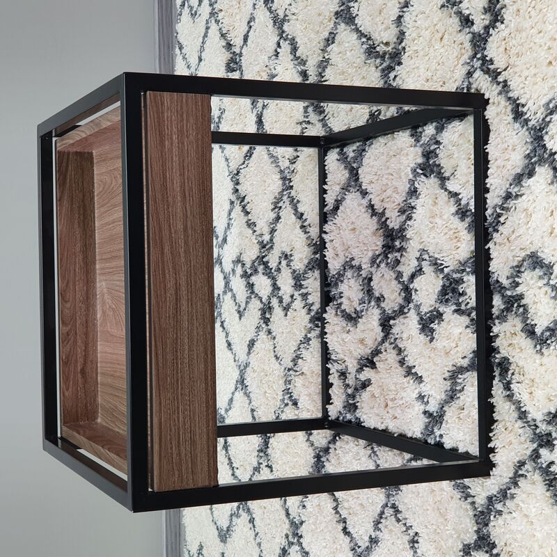 Nevada kolo sohvapöytä 50x50 cm ruskea