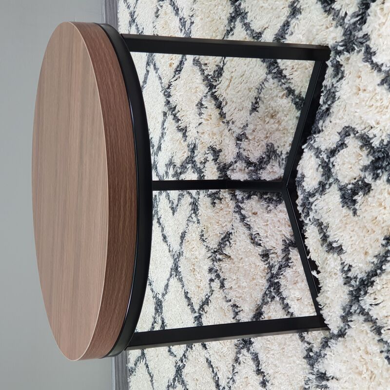 Nevada pyöreä sohvapöytä Ø50 cm ruskea