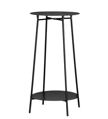 4Living Round sivupöytä Ø30 cm musta