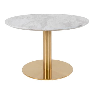 House Nordic Bolzano sohvapöytä 70 cm marmori/messinki, asiakaspalautus