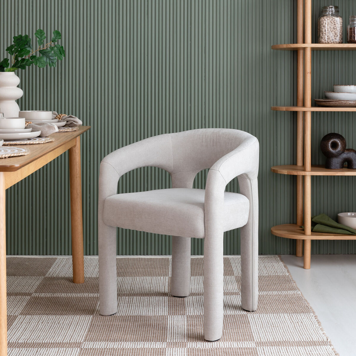 Wing tuoli beige Fay 5