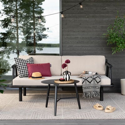 Tanko 3-istuttava ulkosohva antiikkipetsattu/hiekka