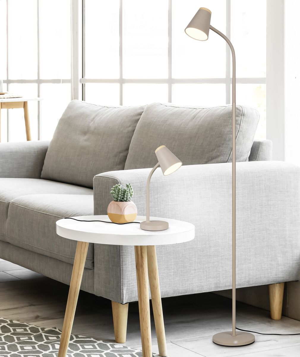 Trio Pongo LED lattiavalaisin beige