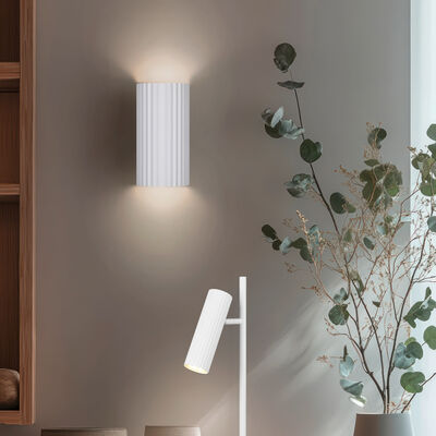 Trio Soka seinävalaisin 2xGU10 vihreä