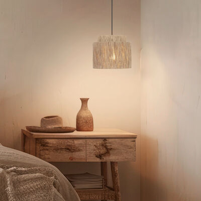 Trio Smilla riippuvalaisin Ø31 cm luonnonväri