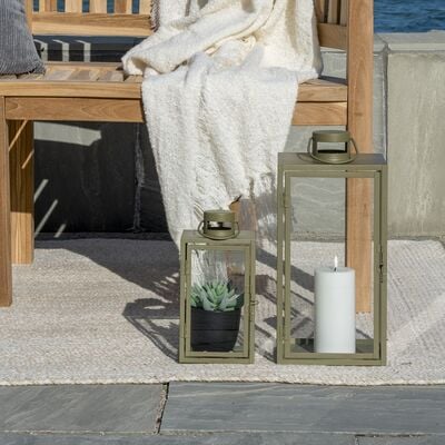 House Nordic Corfu 2 kpl lyhtysetti vihreä