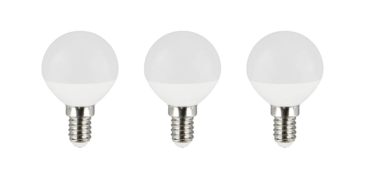 Trio RL LED-lamppu E14 4,8W 470lm 4000K 3-pack