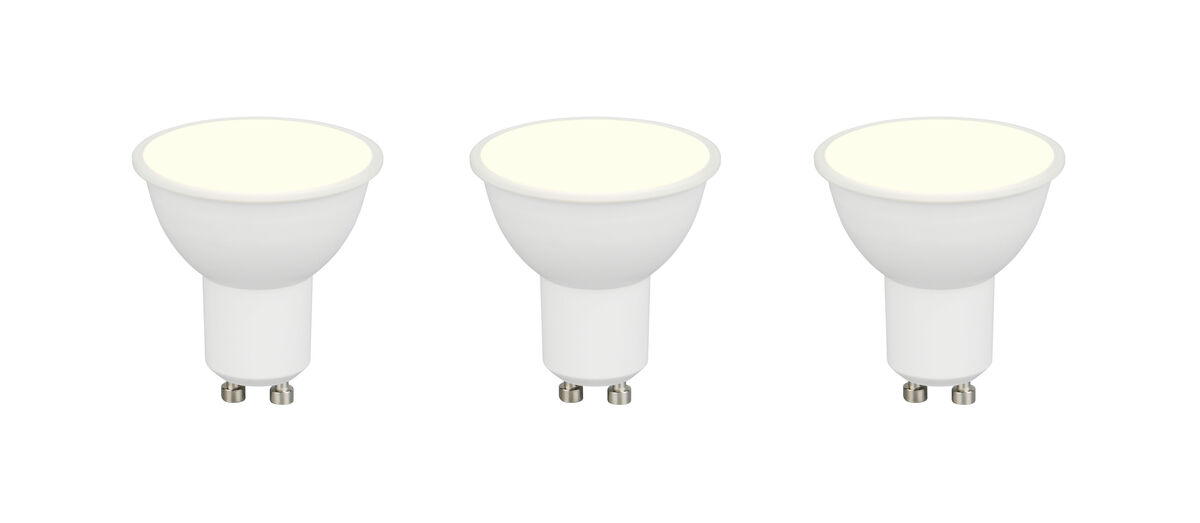 Trio RL LED-lamppu GU10 4,5W 400lm 3000K 3-pack