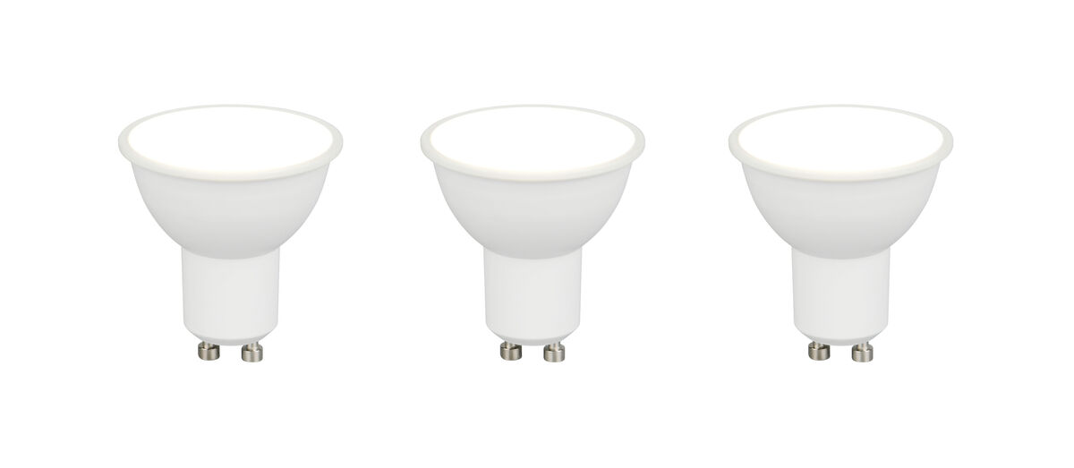 Trio RL LED-lamppu GU10 4,5W 400lm 4000K 3-pack