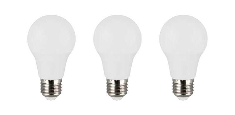 Trio RL LED-lamppu E27 8,5W 806lm 4000K 3-pack