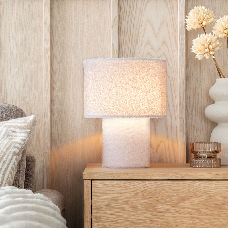 Aneta Lighting Noora pöytävalaisin luonnonvalkoinen