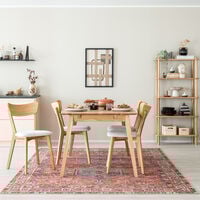 Koto 4-hengen ruokailuryhmä öljytty tammi/hiekka Chelsea 05