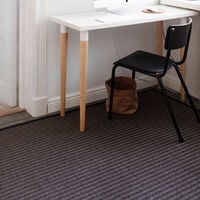 VM Carpet Kelo paperinarumatto 80x150 cm ruskea/musta