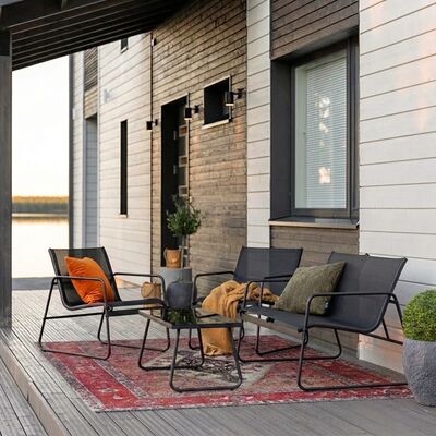 Theodor sohvaryhmä musta