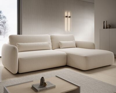 Mooda Unna divaanivuodesohva vasen luonnonvaalea luonnonvaalea Curio 09