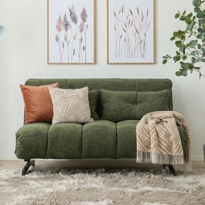 Helmi 2-istuttava vuodesohva vaaleanpunainen 61 City