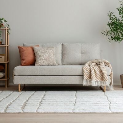 Ahma 2-istuttava vuodesohva harmaa