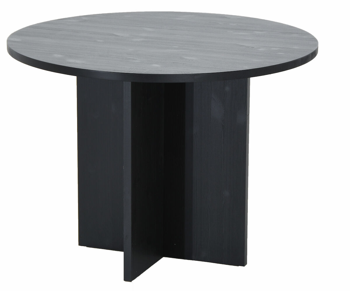 Veke Havu pyöreä ruokapöytä Ø100 cm hiili, asiakaspalautus | Alk. 249,00 €