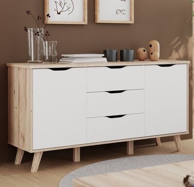 Borg senkki 150 tammi/valkoinen