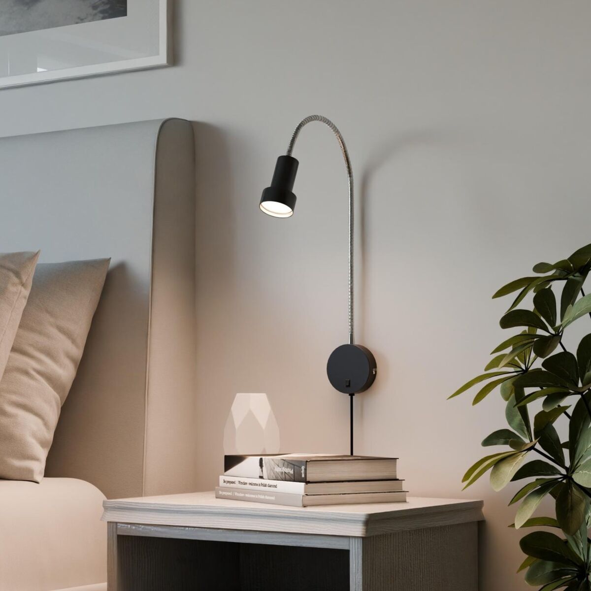 Sessak Colton Flex seinävalaisin musta