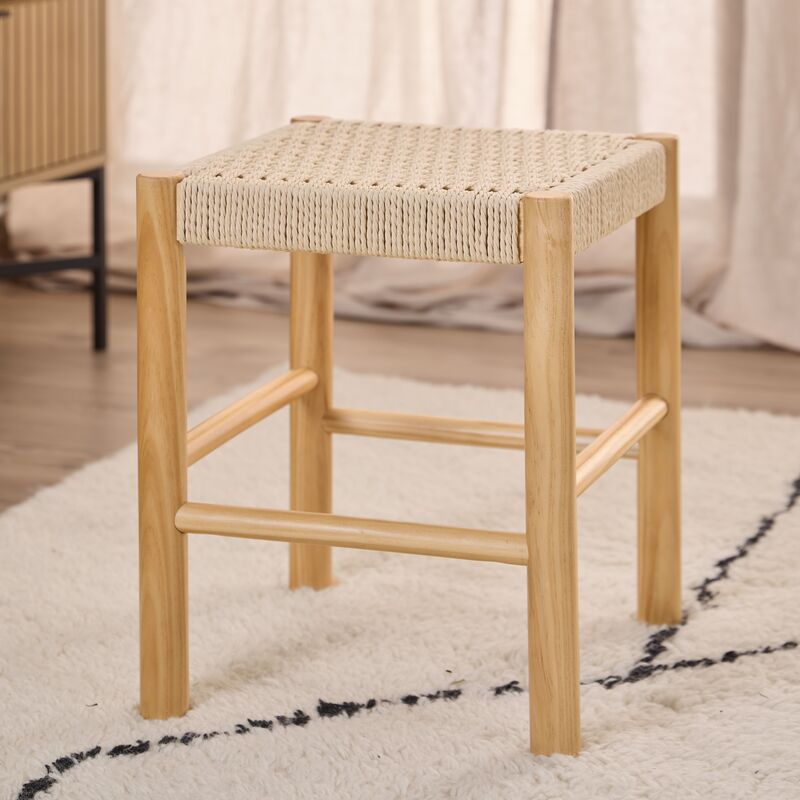 Alvin penkki 35x35 cm luonnonväri