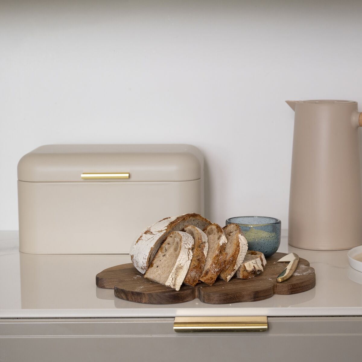 Maku Leipälaatikko beige 30x19x16 cm