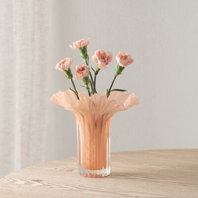 Fanni K Tanssi maljakko persikka 22 cm