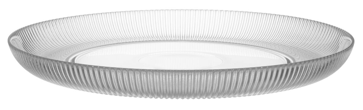 Maku vekattu tarjoilulautanen 30 cm kirkas