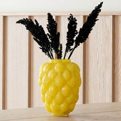 4Living Lemon maljakko keltainen 21 cm