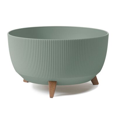 4Living Roma Line ECO jalallinen ruukku Ø47 cm vihreä
