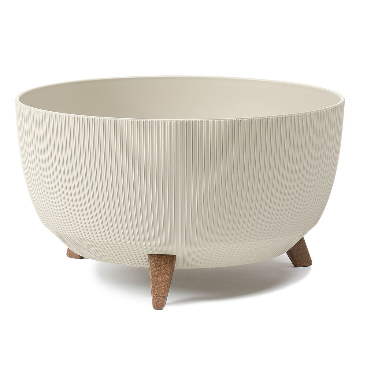 4Living Roma Line ECO jalallinen ruukku Ø47 cm beige