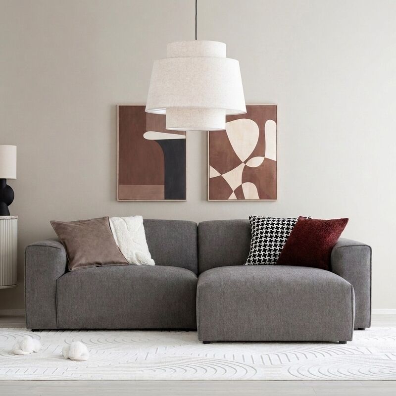 Syli divaanisohva, oikea beige Brego 34