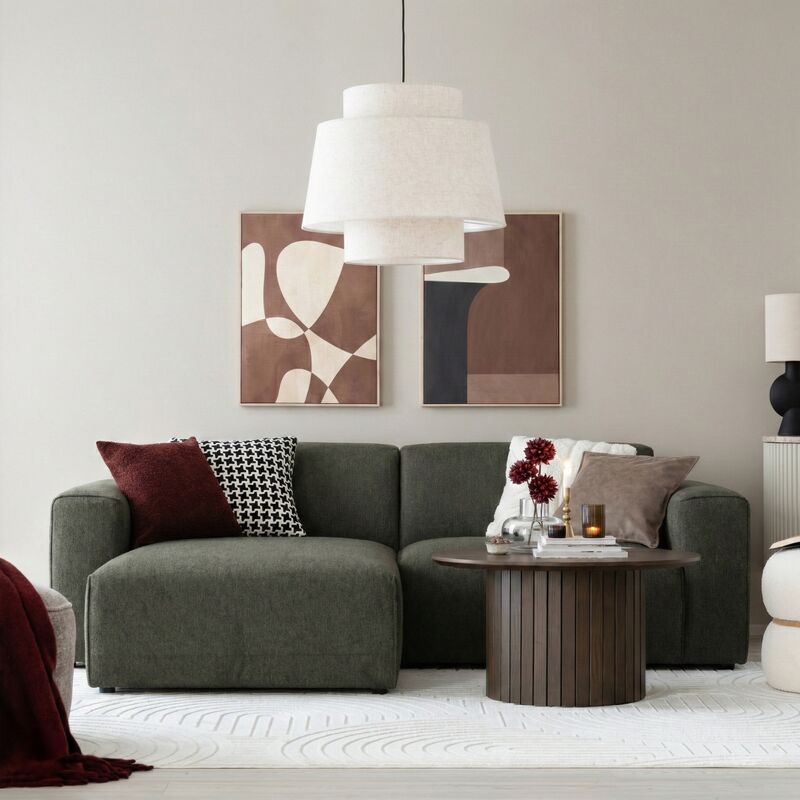 Syli divaanisohva, vasen vihreä Brego 77