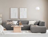 Syli avokulmasohva, oikea beige Brego 34