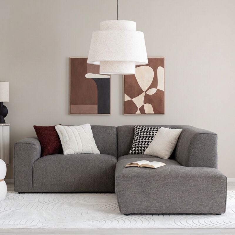 Syli Mini avokulmasohva, oikea beige Brego 34