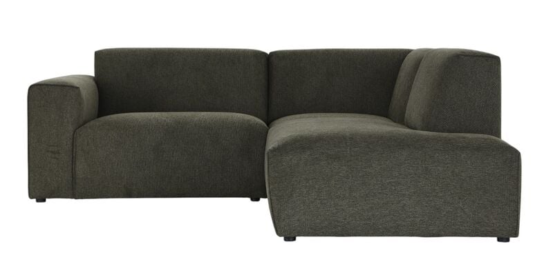Syli Mini avokulmasohva, oikea vihreä Brego 77
