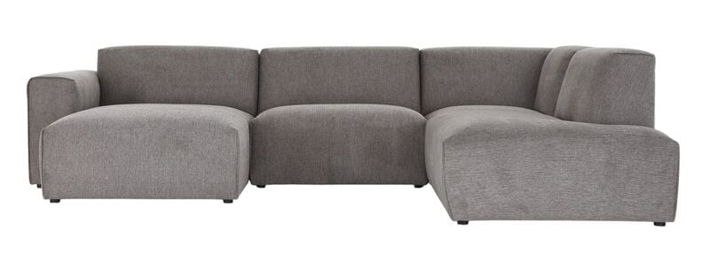 Syli U -kulmasohva, oikea beige Brego 34