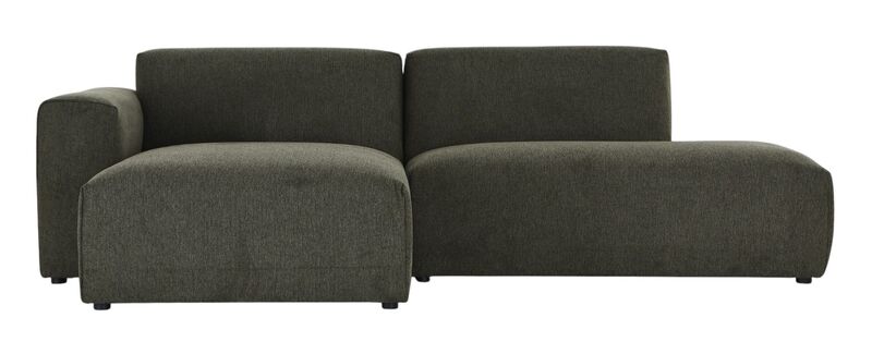 Syli Divaanisohva avopäädyllä, vasen vihreä Brego 77